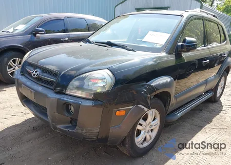 2008 Hyundai Tucson Limited V6/Se z USA, uszkodzony, nr VIN KM8JN12DX8U897792